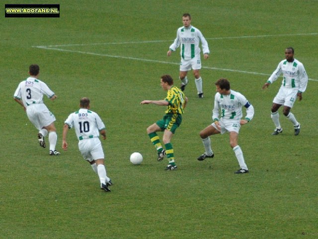 23 januari 2005 ADO Den Haag onderuit tegen effectief FC Groningen