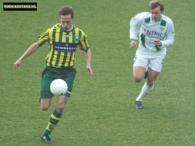 23 januari 2005 ADO Den Haag onderuit tegen effectief FC Groningen