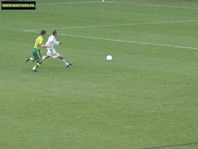 23 januari 2005 ADO Den Haag onderuit tegen effectief FC Groningen