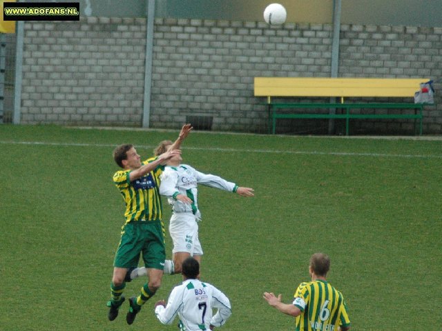 23 januari 2005 ADO Den Haag onderuit tegen effectief FC Groningen