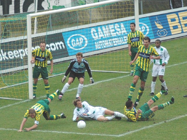 23 januari 2005 ADO Den Haag onderuit tegen effectief FC Groningen