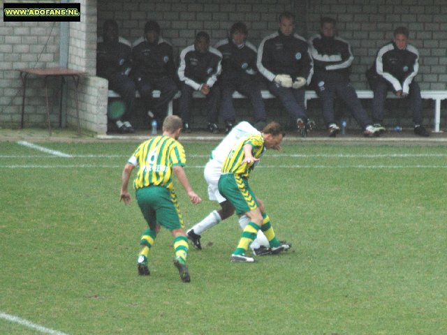 23 januari 2005 ADO Den Haag onderuit tegen effectief FC Groningen