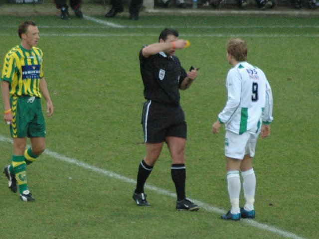 23 januari 2005 ADO Den Haag onderuit tegen effectief FC Groningen