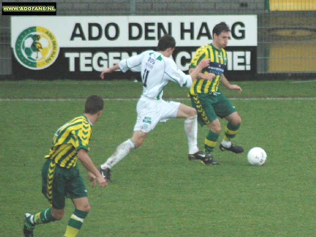 23 januari 2005 ADO Den Haag onderuit tegen effectief FC Groningen