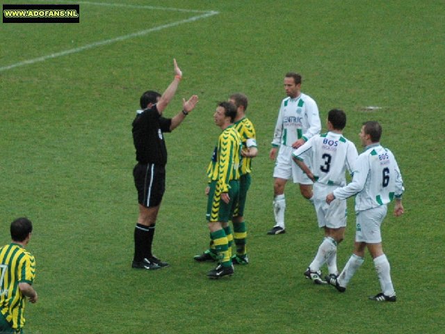 23 januari 2005 ADO Den Haag onderuit tegen effectief FC Groningen
