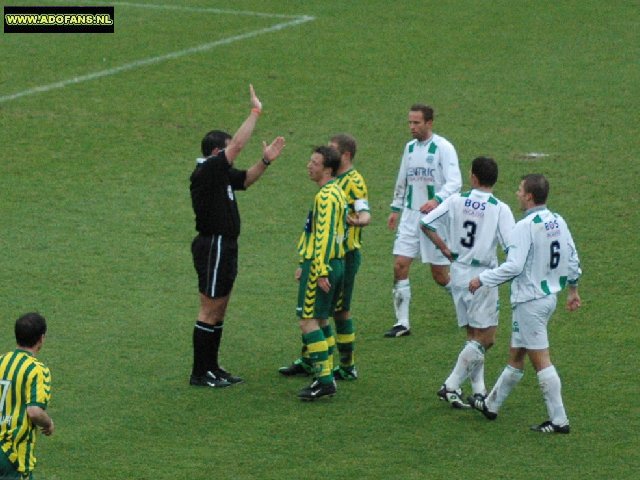 23 januari 2005 ADO Den Haag onderuit tegen effectief FC Groningen