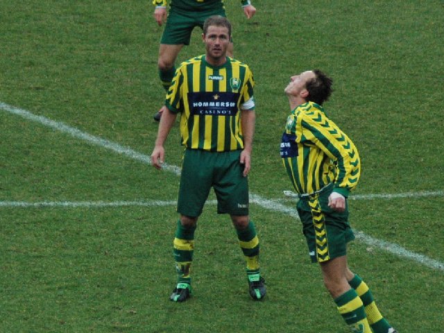 23 januari 2005 ADO Den Haag onderuit tegen effectief FC Groningen