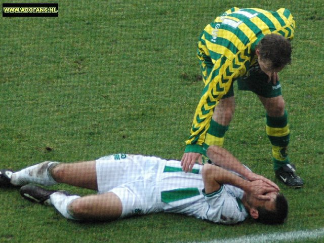 23 januari 2005 ADO Den Haag onderuit tegen effectief FC Groningen