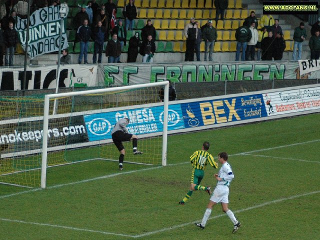 23 januari 2005 ADO Den Haag onderuit tegen effectief FC Groningen