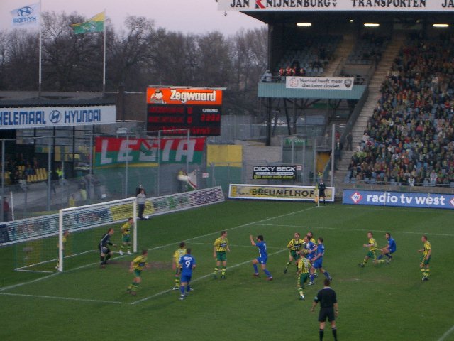 Verslag en foto`s ADO Den Haag weet niet te winnen van RKC