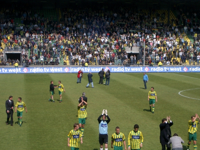 15 mei 2015 ADO Den Haag eenvoudig voorbij NAC Breda