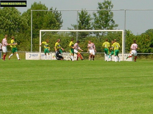 17 juli 2004 oefenwedstrijd Top Oss ADO Den Haag