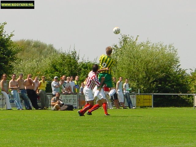 17 juli 2004 oefenwedstrijd Top Oss ADO Den Haag