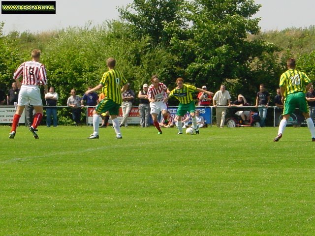 17 juli 2004 oefenwedstrijd Top Oss ADO Den Haag