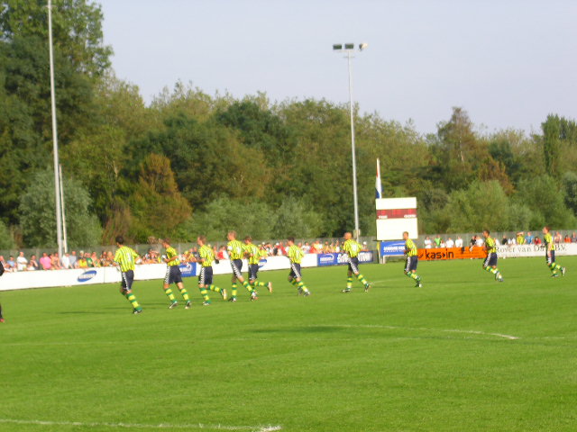 22 juli 2004 oefenwedstrijd  ADO Den Haag Maccabi Haifa