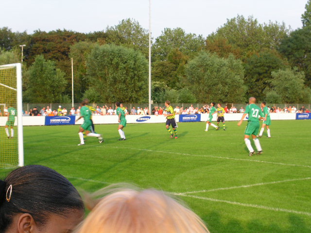 22 juli 2004 oefenwedstrijd  ADO Den Haag Maccabi Haifa