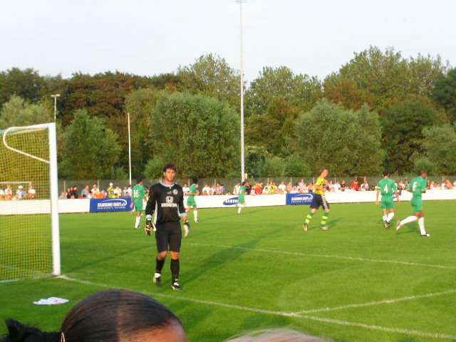 22 juli 2004 oefenwedstrijd  ADO Den Haag Maccabi Haifa