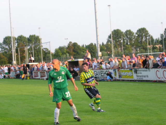 22 juli 2004 oefenwedstrijd  ADO Den Haag Maccabi Haifa