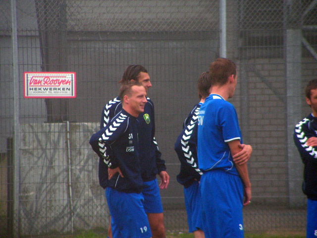 eerste training Edwin de Graaf bij ADO Den Haag