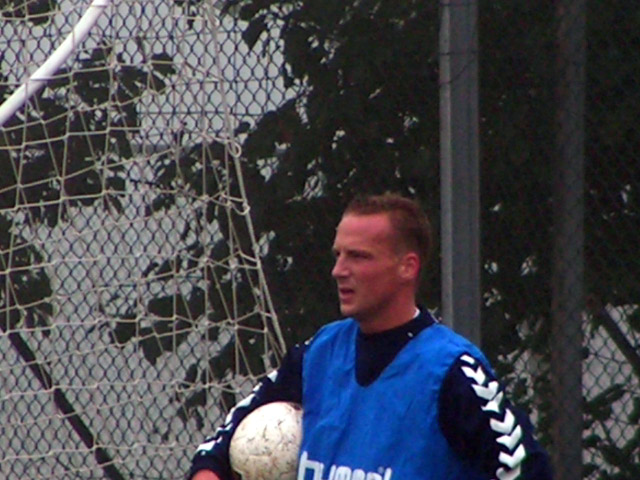 eerste training Edwin de Graaf bij ADO Den Haag