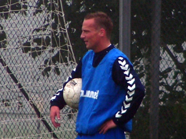 eerste training Edwin de Graaf bij ADO Den Haag