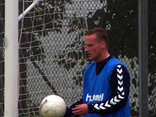 eerste training Edwin de Graaf bij ADO Den Haag