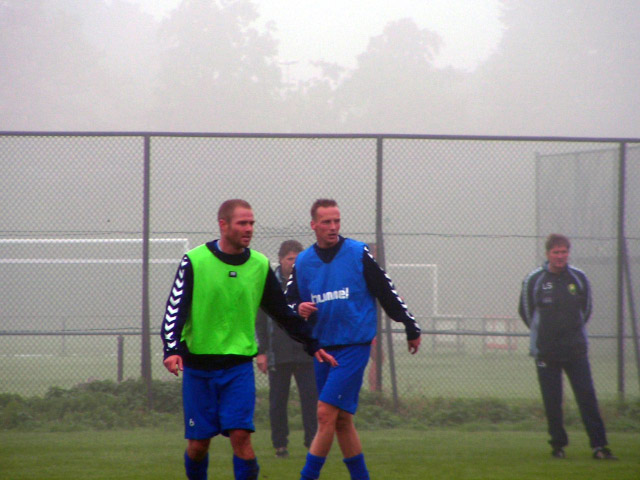 eerste training Edwin de Graaf bij ADO Den Haag