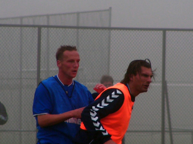 eerste training Edwin de Graaf bij ADO Den Haag