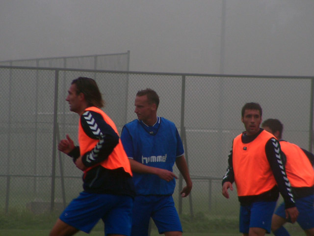 eerste training Edwin de Graaf bij ADO Den Haag