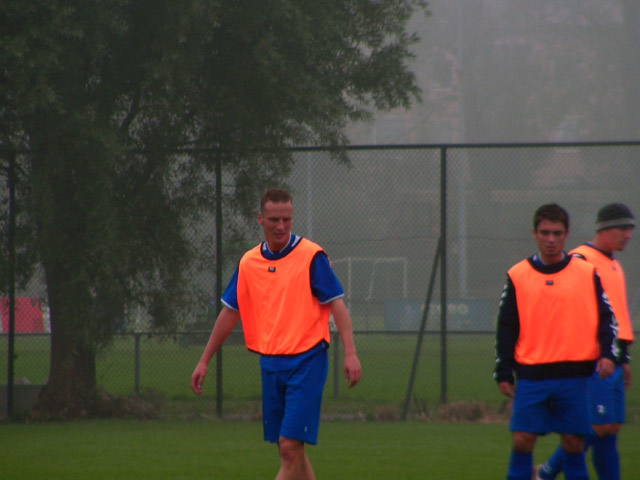 eerste training Edwin de Graaf bij ADO Den Haag