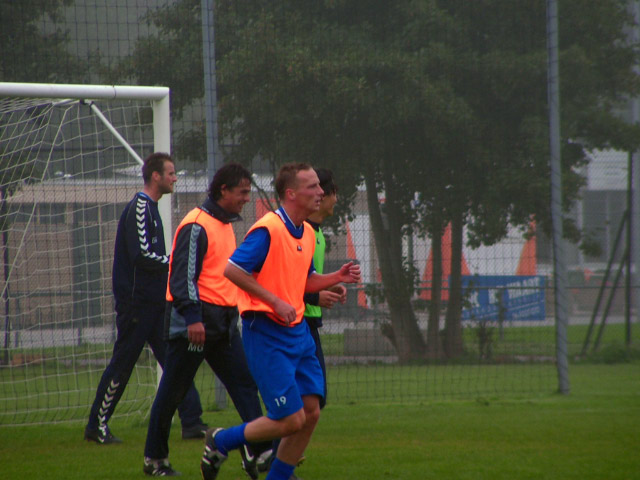 eerste training Edwin de Graaf bij ADO Den Haag