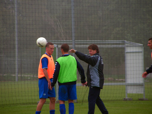 eerste training Edwin de Graaf bij ADO Den Haag