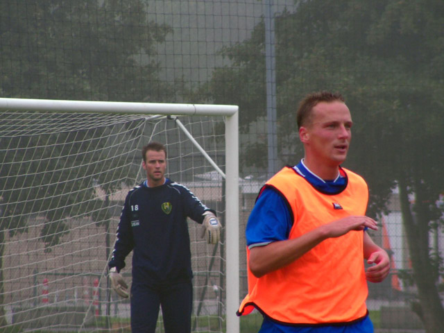 eerste training Edwin de Graaf bij ADO Den Haag