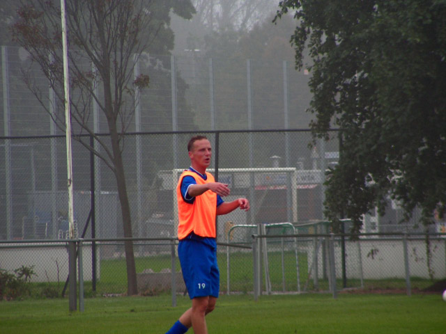 eerste training Edwin de Graaf bij ADO Den Haag