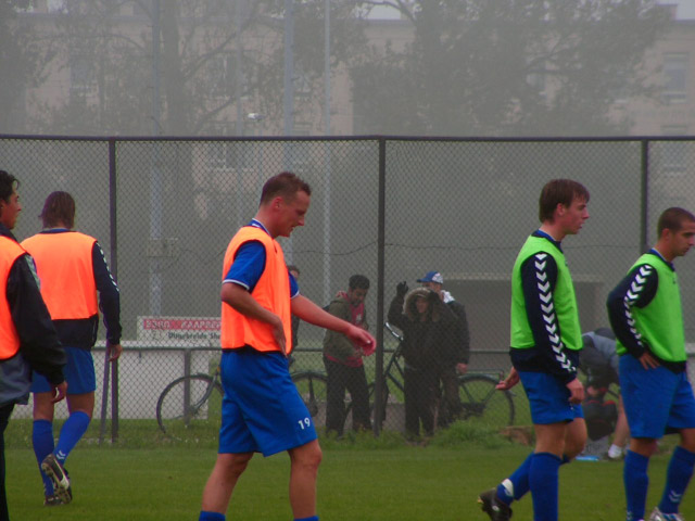 eerste training Edwin de Graaf bij ADO Den Haag