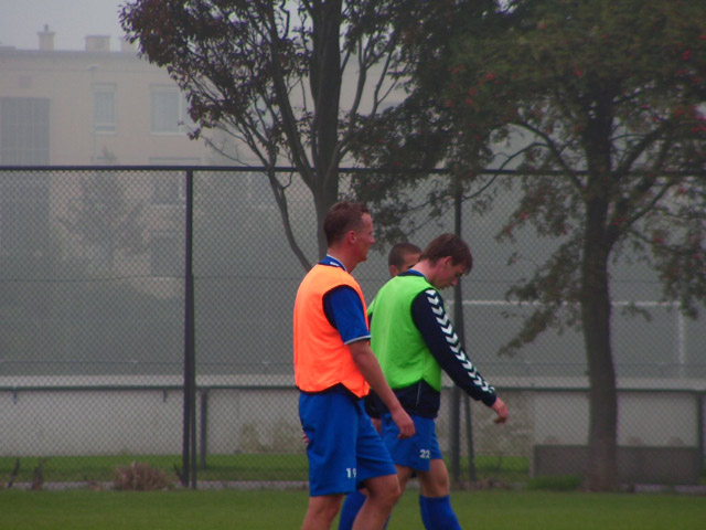 eerste training Edwin de Graaf bij ADO Den Haag