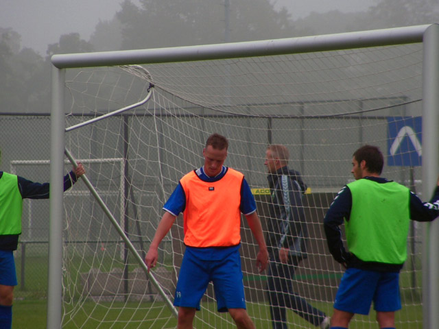 eerste training Edwin de Graaf bij ADO Den Haag