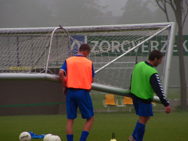 eerste training Edwin de Graaf bij ADO Den Haag