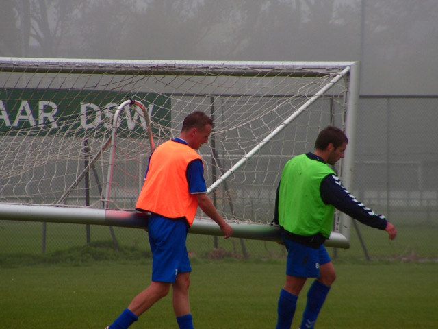 eerste training Edwin de Graaf bij ADO Den Haag