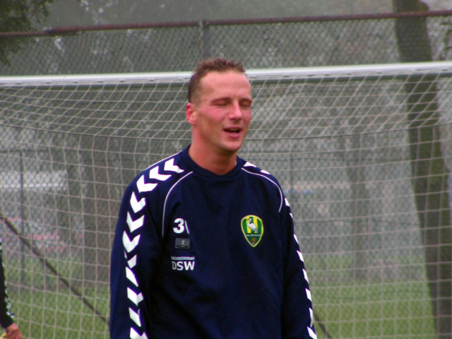 eerste training Edwin de Graaf bij ADO Den Haag