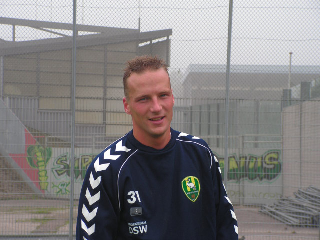 eerste training Edwin de Graaf bij ADO Den Haag