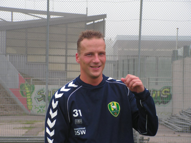 eerste training Edwin de Graaf bij ADO Den Haag