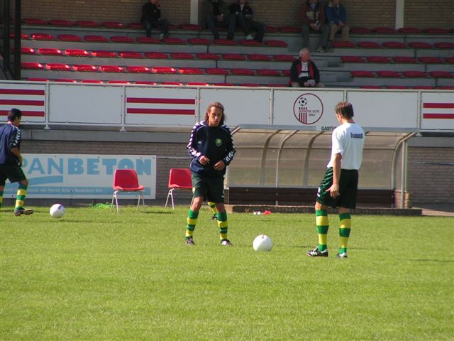 1e amateurelftal ADO Den Haag tegen Alphense boys