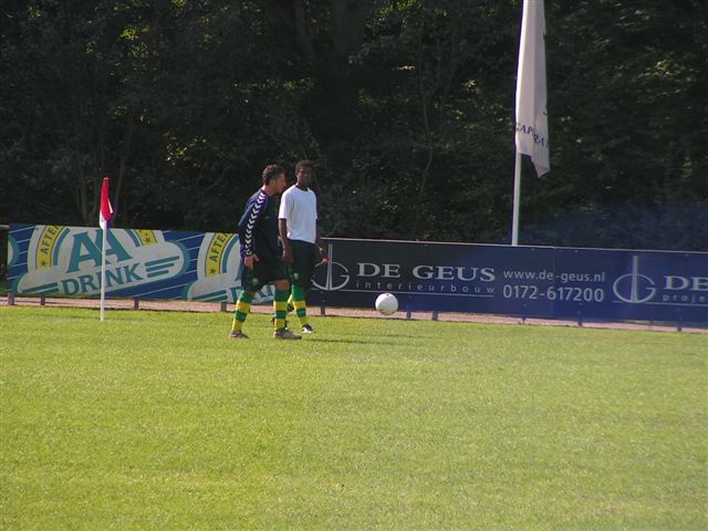 1e amateurelftal ADO Den Haag tegen Alphense boys