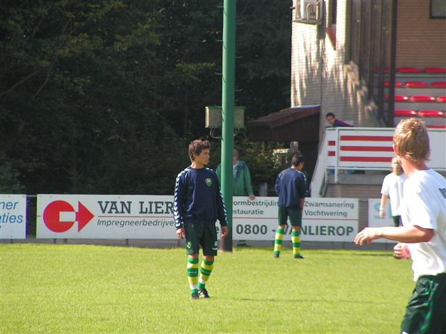 1e amateurelftal ADO Den Haag tegen Alphense boys