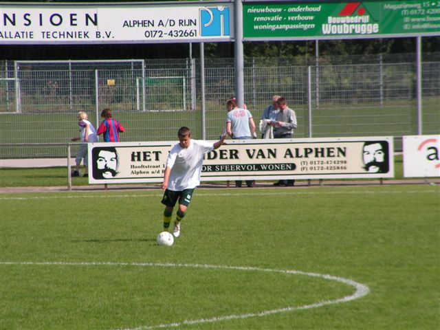 1e amateurelftal ADO Den Haag tegen Alphense boys