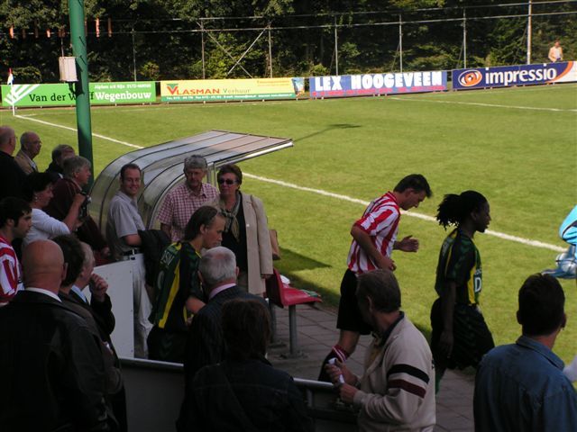 1e amateurelftal ADO Den Haag tegen Alphense boys