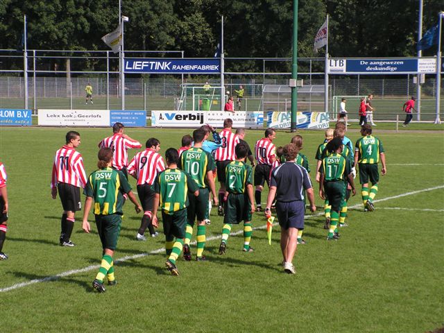 1e amateurelftal ADO Den Haag tegen Alphense boys