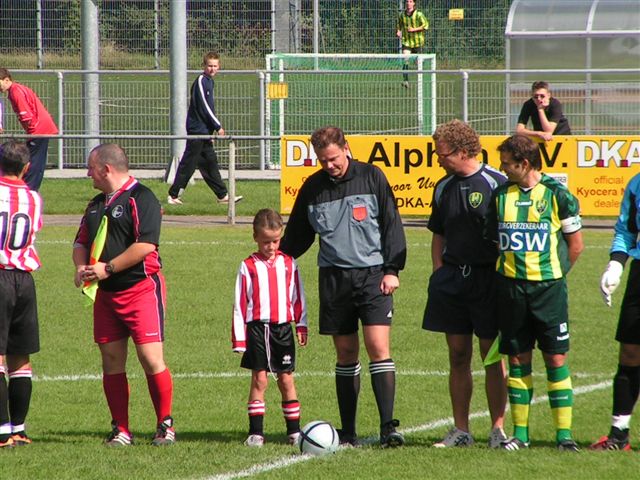 1e amateurelftal ADO Den Haag tegen Alphense boys