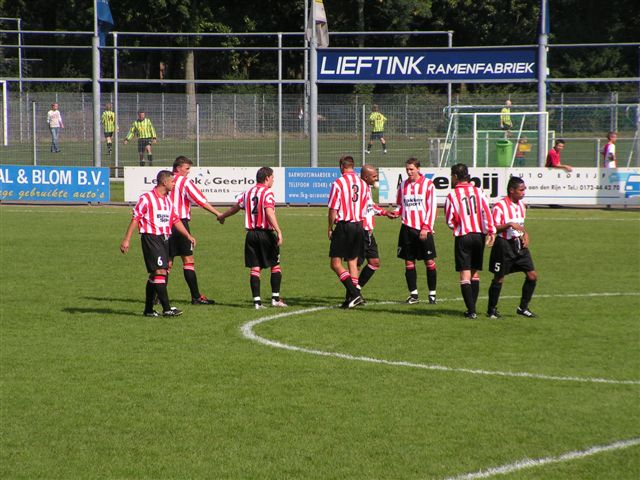 1e amateurelftal ADO Den Haag tegen Alphense boys